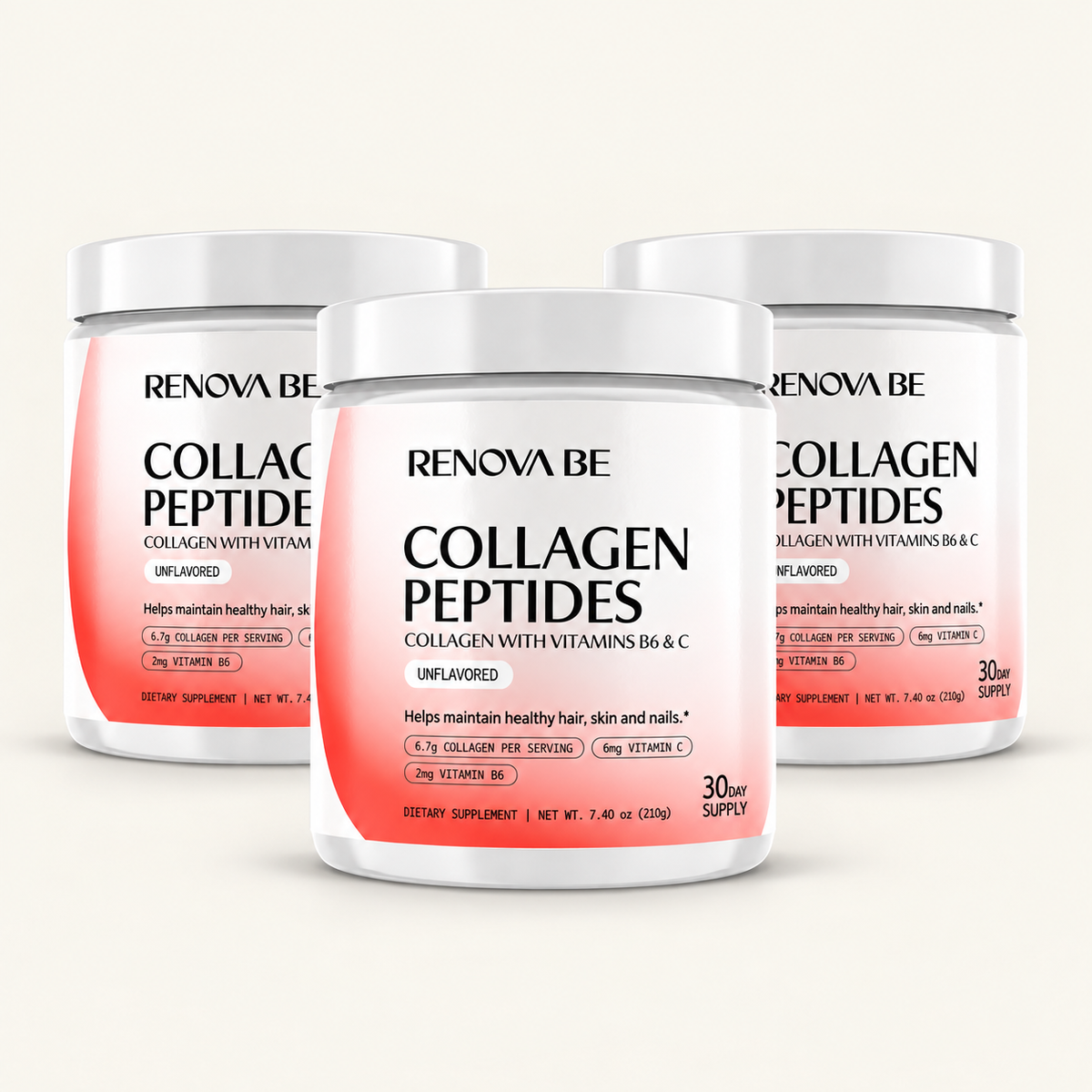 Renova Be Collagen – 3 Jars