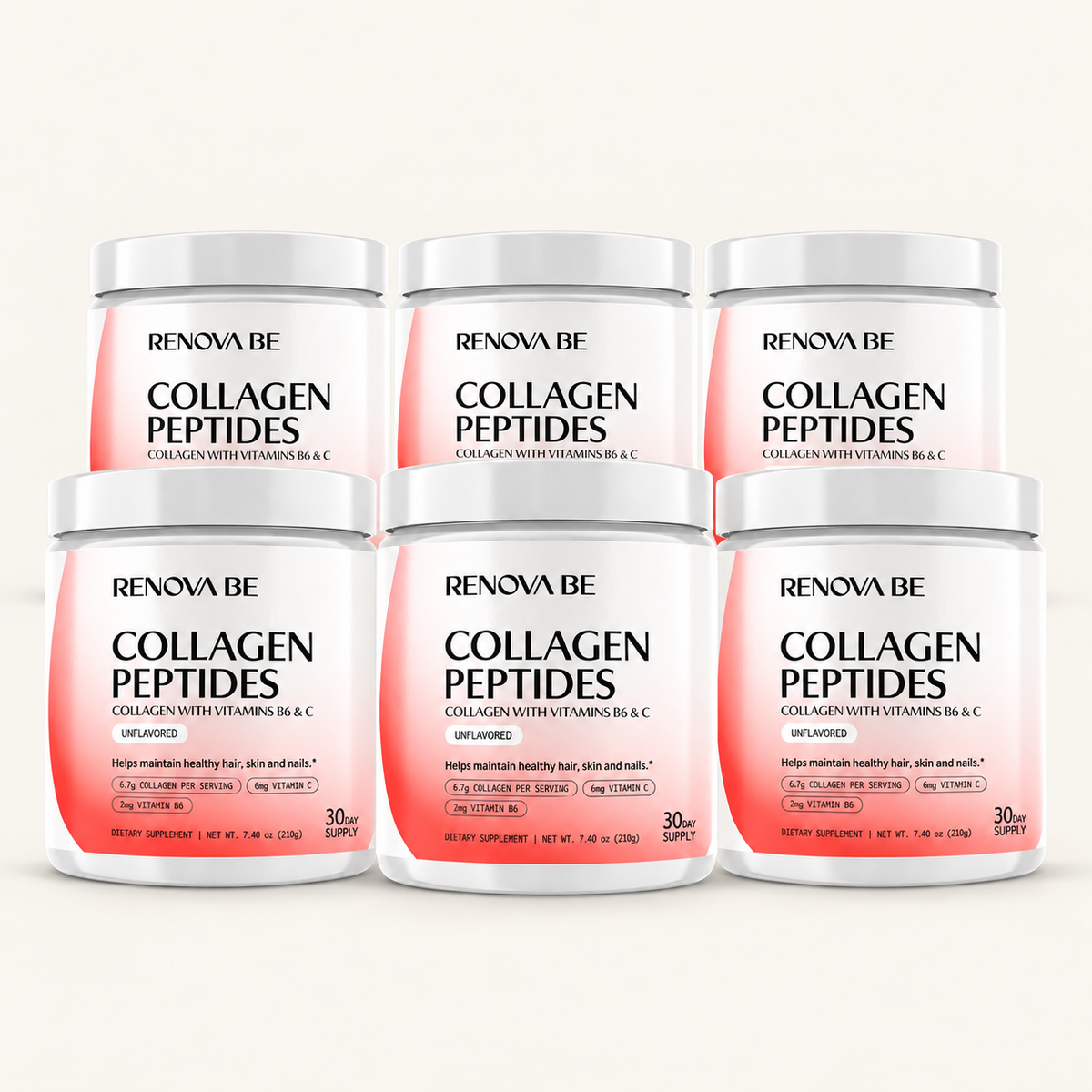 Renova Be Collagen – 6 Jars