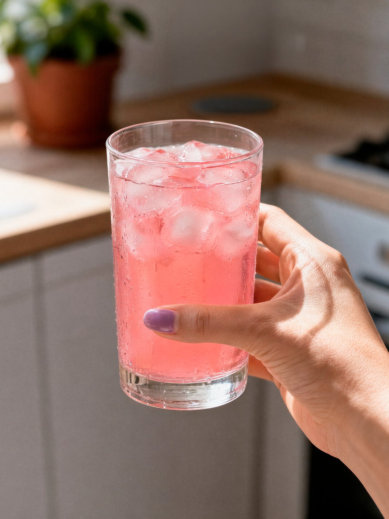 Hands holding a jar of Collagen Peptides
